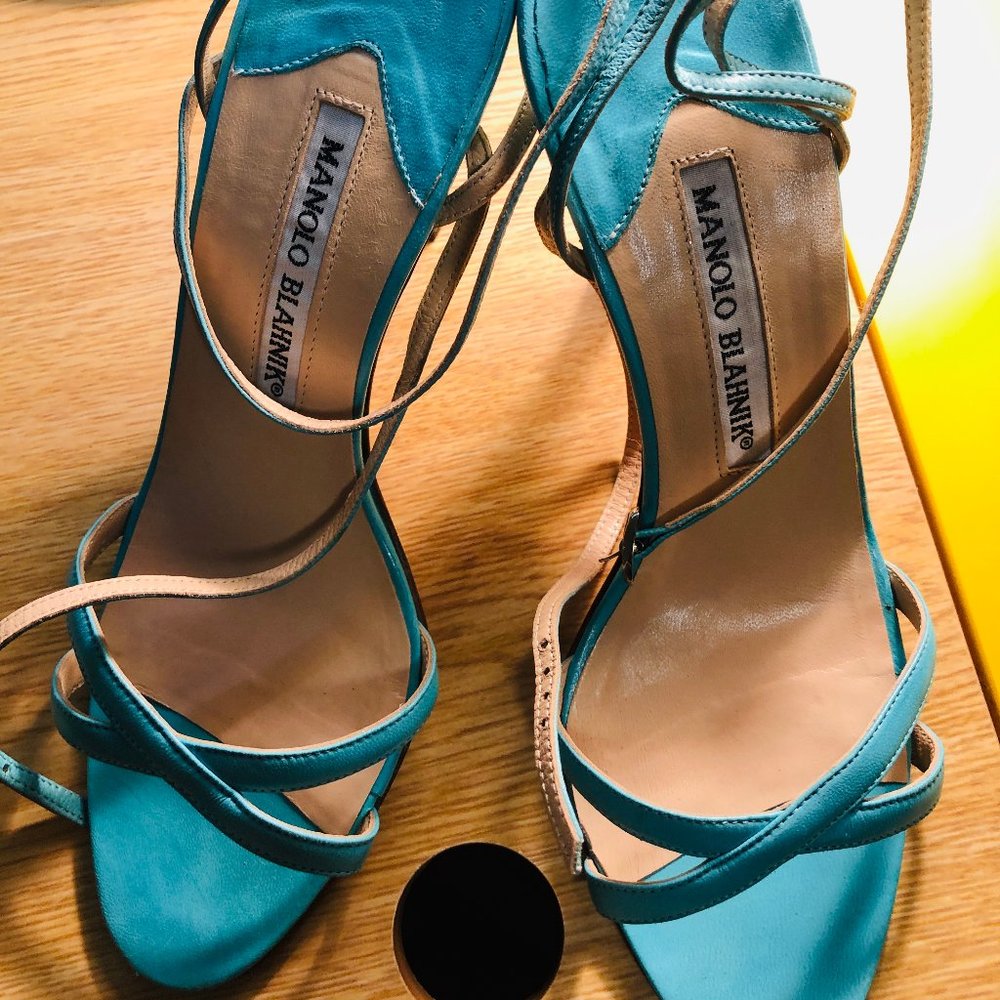MANOLO BLAHNIK SANDALS VINTAGE